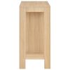 vidaXL Bar Table Oak Engineered wood Medium Bar Table Rectangular