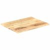 vidaXL Table Top Natural mango wood color Solid mango wood 27.6 x 23.6 in