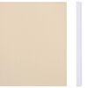 vidaXL Garden Privacy Screen PVC 114.8'x0.6' Cream