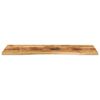 vidaXL Desk Top Natural wood tones Solid rough mango wood 43.3in x 19.7in