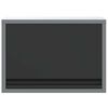 vidaXL Tool Cabinet Black and gray 50 x 25 x 35 cm Powder-coated steel
