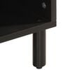 vidaXL TV Cabinet Brown Solid mango wood, iron TV Stand Rectangular
