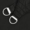vidaXL Sunshade Sail Oxford Fabric Square 19.7x19.7' Black