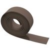 vidaXL Garden Edgings 5 pcs Brown 32.8' 7.9" Polyethylene