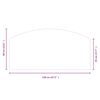 vidaXL Fireplace Glass Plate 47.2"x23.6"