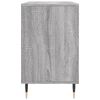 vidaXL Shoe Cabinet Grey Sonoma Engineered Wood Standard Shoe Cabinet