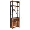 vidaXL Sideboard with Shelves Solid Reclaimed Wood 25.6"x11.8"x70.9"