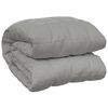 vidaXL Weighted Blanket Grey