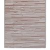 vidaXL Outdoor Carpet Brown Polypropylene 74.8 x 114.2 in Pattern