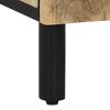 vidaXL Bedside Cabinet Natural Wood Solid Mango Wood Bedside Cabinet