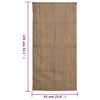 vidaXL Jute Sacks 30 pcs 25.6x53.1" 100% Jute 340 gsm