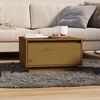 vidaXL Coffee Table Honey Brown Solid Pine Wood Small Coffee Table