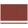 vidaXL Retractable Awning Striped Orange and Brown 196.85" x 118.11