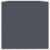 vidaXL Planter Anthracite Cold-rolled steel 24.4 x 15.7 x 15.4 in