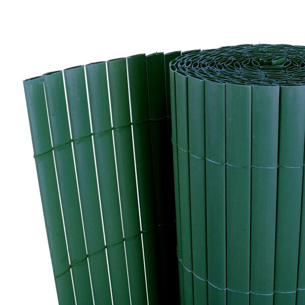 vidaXL Fence Panel PVC 90x118.1 " Green