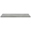 vidaXL Shelf Set of 8 Concrete Grey Engineered Wood Medium Shelf