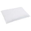 vidaXL Pillow with Pillow 2 pcs White 11.81 x 19.69 in Feather