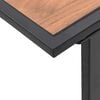 vidaXL Coffee Table Brown Steel
