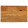 vidaXL Table Top Oak Solid mango wood with oak finish 19.7x7.9x1.0 in