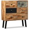 vidaXL Side Cabinet Brown Reclaimed teak 27.6x11.8x29.9 in Side Cabinet