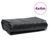 vidaXL Tarpaulin Anthracite 13.1x13.1' 7.11 oz/ft&sup2;
