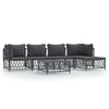 vidaXL Garden Lounge Set Anthracite