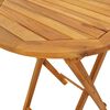 vidaXL Garden Bistro Set 3 pcs Brown solid acacia wood