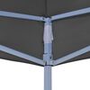 vidaXL Party Tent Roof 13.1x9.8' Anthracite 2.95 oz/ft²