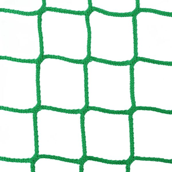 vidaXL Hay Net Set of 2 Green Polypropylene 0.75 x 0.75 m Hay Net