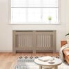vidaXL Radiator Cover 59.8"x7.5"x32.1" MDF