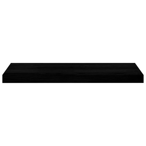 vidaXL Window Sills 2 pcs Dark Brown 27.6x9.8x0.8" Solid Wood Oak