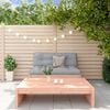 vidaXL Garden Lounge Set Natural Wood Solid Douglas wood Medium Modular