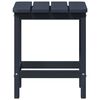 vidaXL Adirondack Side Table Navy blue 38 x 38 x 46 cm HDPE