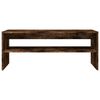 vidaXL Coffee Table Smoked oak Engineered wood Medium Coffee Table