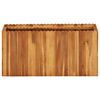 vidaXL Raised Bed Natural wood color Solid acacia wood 39.4x11.8x19.7 in