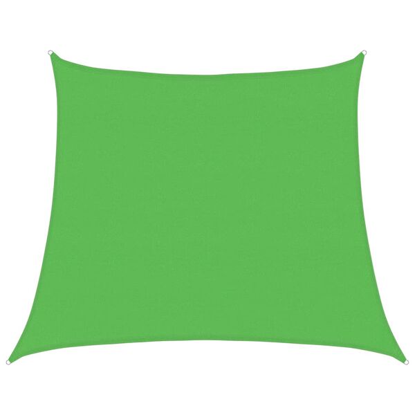 vidaXL Sunshade Sail Light Green 100% HDPE (high-density polyethylene)