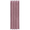 vidaXL Blackout Curtains 2 pcs Dark Pink 55.12 x 102.36 in Velvet