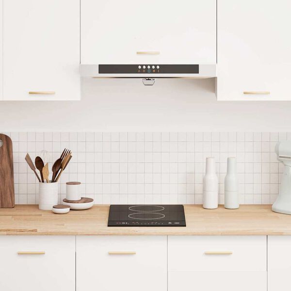 vidaXL Kitchen Worktop Oak Solid Oak Wood 118.1 x 25.0 x 1.6 in Durable