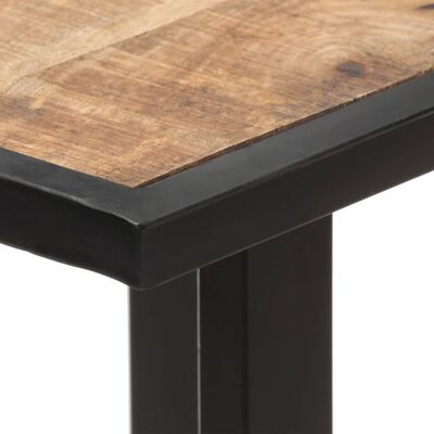 vidaXL Dining Table 47.2" Rough Mango Wood