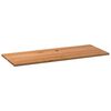 vidaXL Desk Top Light Brown 78.7x31.5x1.6" Solid Wood Oak Rectangular