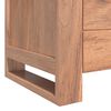 vidaXL Sideboard Teak Solid Teak Wood Medium Sideboard Rectangular