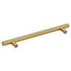 vidaXL Cabinet Handle Set of 10 Gold Stainless Steel 6.3 in Tough