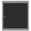 vidaXL Tool Cabinet Black and gray 50 x 20 x 55 cm Powder-coated steel