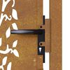 vidaXL Garden Gate 39.4x78.7" Corten Steel Tree Design