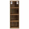 vidaXL Hanging Cabinet Old Wood Engineered Wood Medium Wall mounting