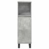 vidaXL Bathroom Furniture Set Concrete Grey Engineered Wood, Iron