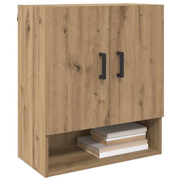 vidaXL Wall Cabinet artisan oak 60 x 31 x 70 cm Engineered wood