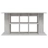 vidaXL Aquarium Stand Grey Sonoma Engineered Wood 47.2 x 15.7 x 23.6 in