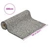 vidaXL Stone Liner Grey 157.5x39.4"