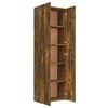 vidaXL Office Cabinet Smoked oak Engineered wood Tall Office Cabinet